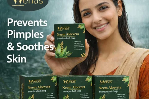 Wenas Neem & Aloevera Herbal Bath Soap